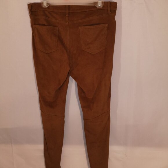 Faded Glory Ladies Zip Fly Brushed Polyester Leggings - Picture 2 of 6